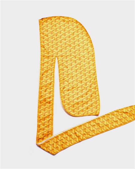 goyard durag yellow|Shop Designer Durags .